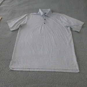 FootJoy Golfshirt Herren Large Polo Kurzarm Floral Lavendel Performance - Bild 1 von 9