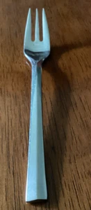 Dansk Stainless Parallel Diamond Salad Fork (s) 18/8 Korea Flatware 7 1/8" Used - Picture 1 of 6