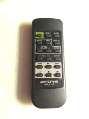 Alpine Remote RUE-4129 RUE4129 VPEV1 5600 RUE4129P RUE-4129P VPEV180A - Image 1 of 4