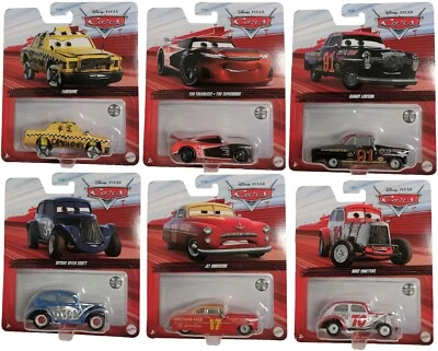 Mattel DXV29 Disney Pixar Cars 3 Die Cast Charakter Fahrzeug Spielzeug (Auswahl)