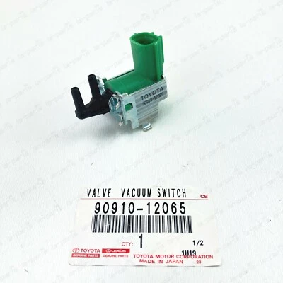NEW GENUINE TOYOTA 4RUNNER TACOMA T100 VSV VACUUM SWITCHING VALVE 90910-12065 - Image 1 of 4