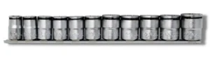 KOKEN #RS4450M/11 1/2" SQR.DR. METRIC SOCKET SET 14 - 24MM NUT GRIP 11 PIECES - Picture 1 of 1