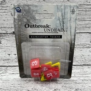 Outbreak Undead 2E Gamemaster Tokens Zombie Survival RPG Accessory Renegade - Picture 1 of 2