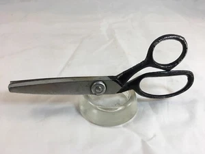 Vintage Japan Pinking Shears Scissors Sewing 7” Long - Picture 1 of 5