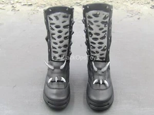 1/6 Scale Toy Andromeda - Tyr Anasazi - Black Knee High Spike Boots (Foot Type) - Picture 1 of 5