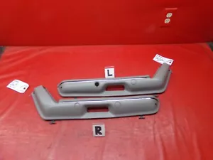 87-93 FORD MUSTANG OEM GREY GRAY POWER DOOR ARMREST ARM REST SET LEFT RIGHT 2PC - Picture 1 of 17