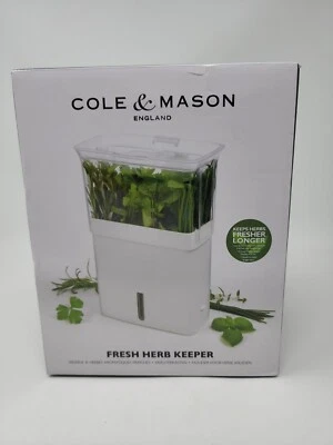 COLE & MASON Fresh Herb Keeper Container Clear - Image 1 of 2