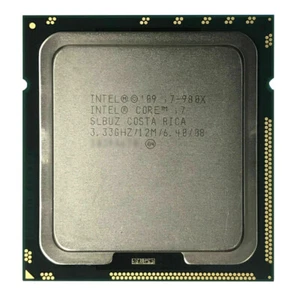 Intel i7-980X Extreme Edition SLBUZ 3.33 GHz 6-Core 130W LGA-1366 CPU Processor - Picture 1 of 3