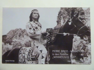 Karl May (Rüdel Kartenmotiv) - Pierre Brice "Winnetou 2. Teil"- Foto (KM74) - Bild 1 von 1