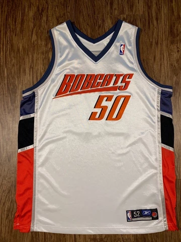 Charlotte Bobcats (Hornets) authentic Emeka Okafor throwback jersey size 52 Cover