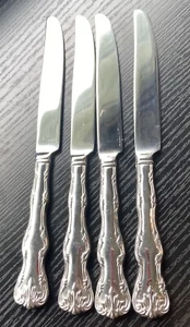Reed & Barton Select Stainless Flatware VICTORIA Set Of 4 Dinner Knives - Picture 1 of 6
