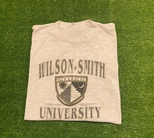 Vintage TeeJay Wilson-Smith University Ezy Duz It one day at a time t-shirt larg - Picture 1 of 9