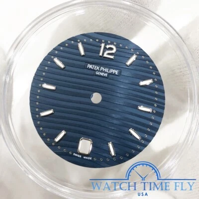 Patek Philippe Nautilus Damas 35.2mm Azul Opalino Esfera ¡SOLO ESFERA! Para 7118/1A Foto 1 de 3