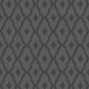 Papel pintado étnico Profhome 961975-GU adorno gris mate negro 5,33 m2 - Imagen 1 de 8