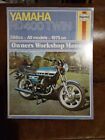 YAMAHA RD400 Twin 2-stroke Motorcycle Owners Workshop Manual, Great condition