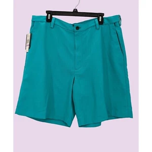 Champs Golf Men Turquoise Short Sportwear Casual Comfy Waistband Short Size 38 - Picture 1 of 9