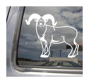 Dall Sheep - Bighorn Big Horn Hunter Hunting Vinyl Decal Window Sticker 04320 - Foto 1 di 2