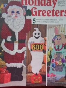 KUNSTSTOFF LEINWAND URLAUB GRÜSSE MUSTER WEIHNACHTSMANN GEIST HASE TÜRKEI 5 DESIGNS - Bild 1 von 3