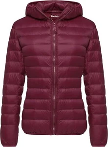 Wantdo Women’s Warm Winter Packable Puffer Down Jacket Lightweight Quilted - Picture 1 of 6