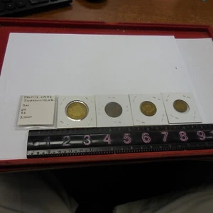 SET PROFILE STORE JACKSONVILLE, ALA TOKENS -DOLLAR, HALF, QUARTER, DIME, NICKEL - Picture 1 of 12