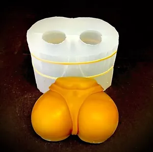 Jabón para velas de silicona 3D en forma de colilla fácil liberación casero - Imagen 1 de 10