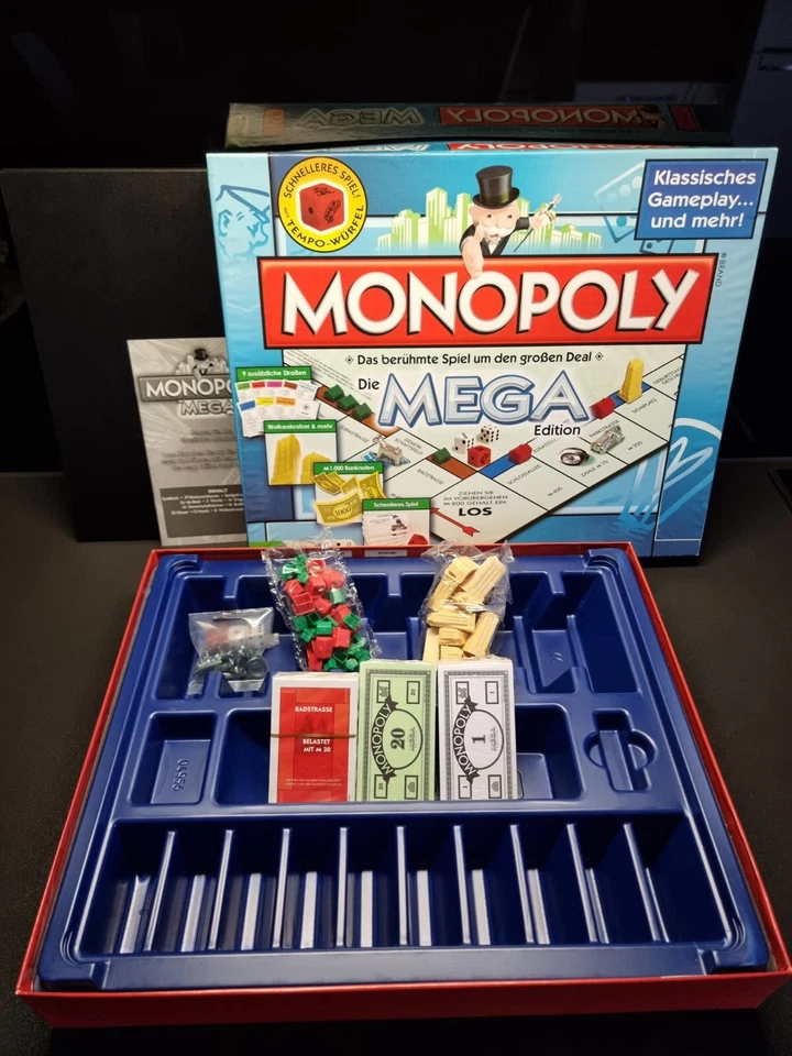Monopoly Mega Edition. Winning Moves 2011 .Limitiert. Neu unbespielt. Top RAR ! - Bild 1 von 1