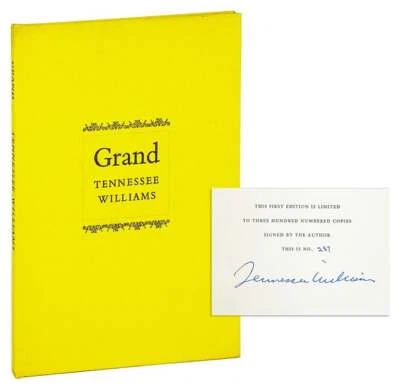 Tennessee Williams / Grand / Signed Limited Edition / House of Books 1964 - Image 1 of 2