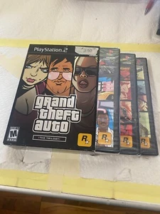 Grand Theft Auto: The Trilogy (Sony PlayStation 2, 2006) 3 New Video Games $275 - Picture 1 of 12