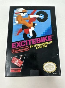 Nintendo NES Excitebike Game with original box excellent Condition - Picture 1 of 14