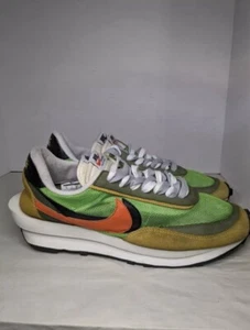 Size 12- Nike sacai x LDWaffle Green Gusto - Picture 1 of 15
