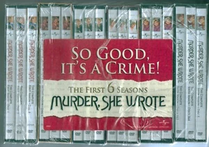 Murder, She Wrote Seasons The First 1-6 Seasons - Picture 1 of 2
