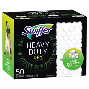 Swiffer Sweeper Heavy Duty Dry Mopping Refill Cloths, 50-count - Picture 1 of 3