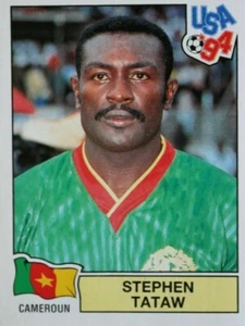 USA '94 PANINI NUM. 136 STEPHEN TATAW KAMERUN FIGUR WM 1994 - Bild 1 von 1