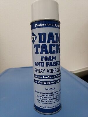 Dan Tack Foam & Fabric Spray Adhesive Or Glue Can 16 Oz • 2.95$