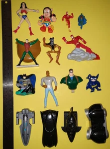 justice league toys 15 lot- wonder-woman- flash- steel- batman- robin- batmite - Picture 1 of 1