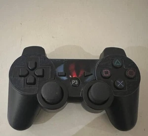 Anime The Watcher Black For PS3 Wireless Controller Game Control Pad Cartoon Eye - Picture 1 of 2