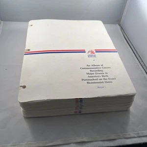1976 Fleetwood Album Of 89 Commemorative Covers Spirit Of 76 Bicentennial FDCs - Picture 1 of 22