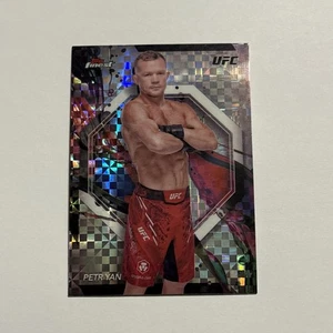 Petr Yan 2024 Finest UFC Checkerboard Refractor Parallel #46 - Picture 1 of 2