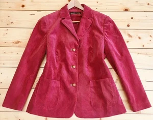 Eugen Klein Vintage Dark Blush Needlecord Tailored Country Jacket, Gr. UK 18 - Bild 1 von 11