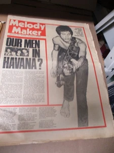 Melody Maker Underground Newspaper April 8, 1978 Jean Jacques Burnel B76 PB - Picture 1 of 7