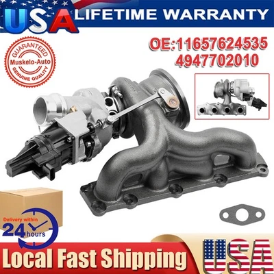 Turbocharger Turbo for BMW 125i 320i 328i 520i 528i xDrive X3 Z4 2.0L 4947702010 Foto 1 de 4