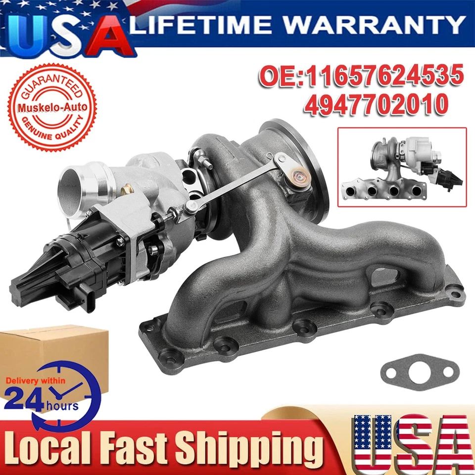 Turbocharger Turbo for BMW 125i 320i 328i 520i 528i xDrive X3 Z4 2.0L 4947702010 Foto 1 de 4