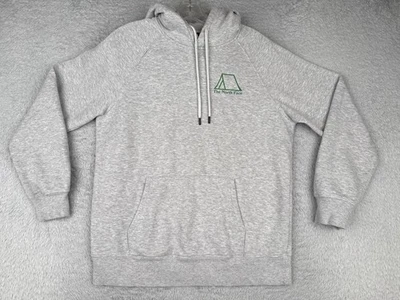 Sudadera con capucha para mujer The North Face gris medio gráfico pulóver raglán tienda de campaña Foto 1 de 4