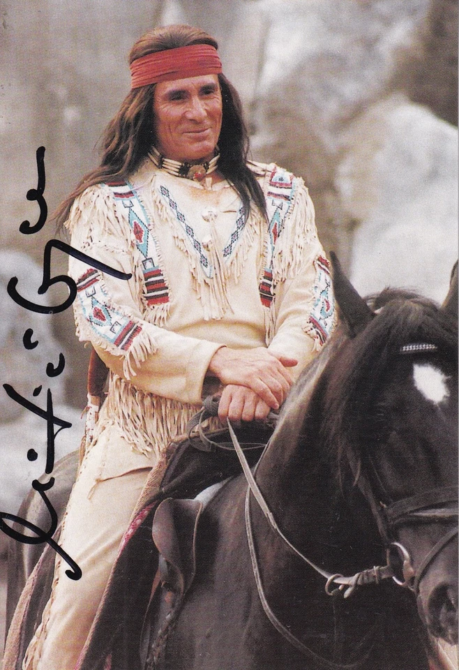Autogramm - Gojko Mitic (Karl-May-Festspiele) - Winnetou - Bild 1 von 1