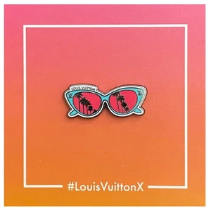 ⚡RAR⚡ LOUIS VUITTON X Beverly Hills Ausstellung Louis Vuitton Sonnenbrille Pin 🕶️ - Bild 1 von 6