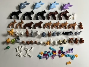 Lot of LEGO Minifigures Friends Animals Pets dolphin dogs horses cats & more - Picture 1 of 10