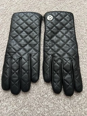 Guantes de cuero Michael Kors para mujer pequeños/medianos Foto 1 de 4