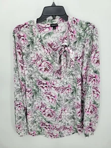 Torrid Top Damen 1X Bunt Blumen Popover Krawatte Ausschnitt Fließend Boho Popover - Bild 1 von 11