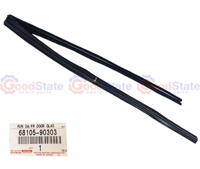 Genuine Toyota LandCruiser HJ47 1/4 Vent Front Window Bailey Channel - Image 1 of 2