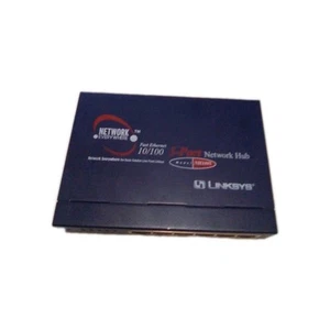 Linksys Fast Ethernet 10/100 5-port Hub P/N NH1005 V2 ** NO ADAPTER - Photo 1/3